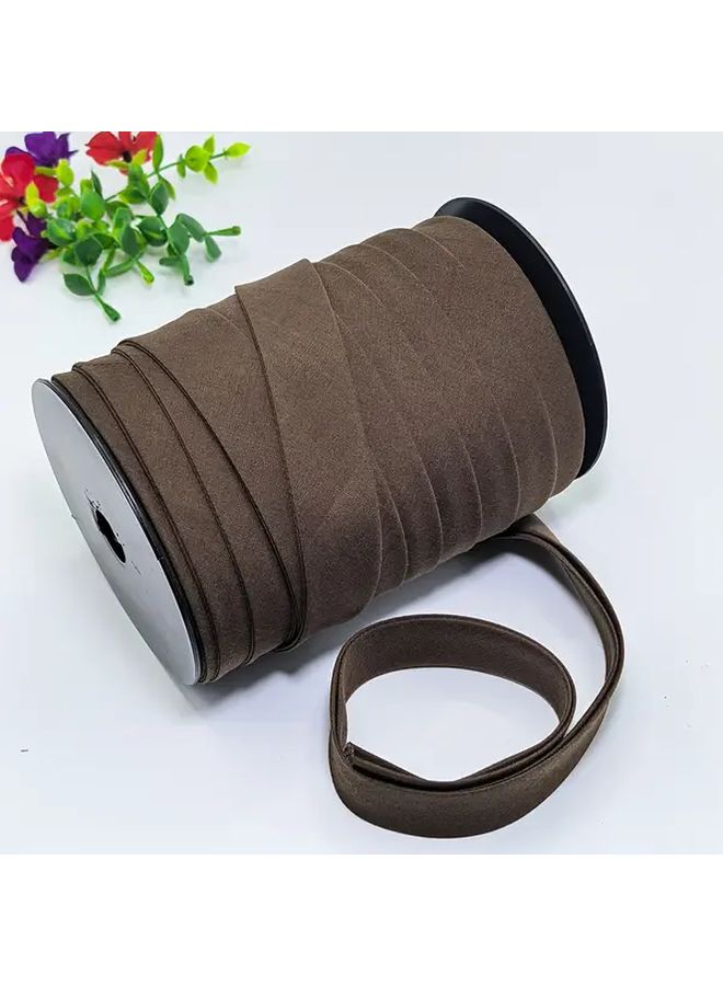 1 Inch Wide Double Fold Bias Tape 5 Yards Navy Blue For Sewing Quilting Hemming Crafts - Image 3
